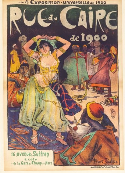 WORLD'S FAIR, PARIS, 1900
ROBERT SALLES (1871-1929)
Cairo...
