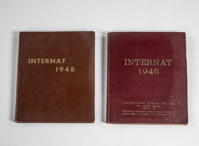 DEUX ALBUMS – INTERNAT DES HOPITAUX DE PARIS
Deux...