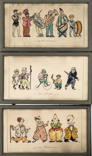 ECOLE DES ANNEES 1930
Les Musiciens, Les...