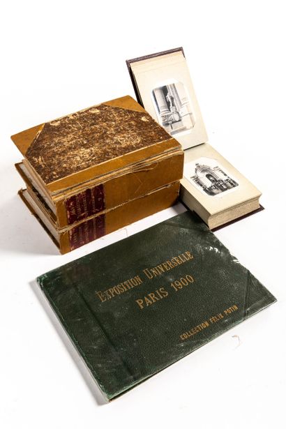 WORLD'S FAIR PARIS 1889
TWO PHOTOGRAPHIC...