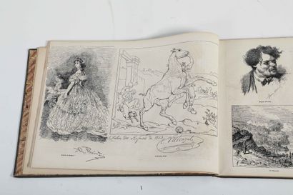 WORLD'S FAIR PARIS 1867
AUTOGRAPH ALBUM
L'art...