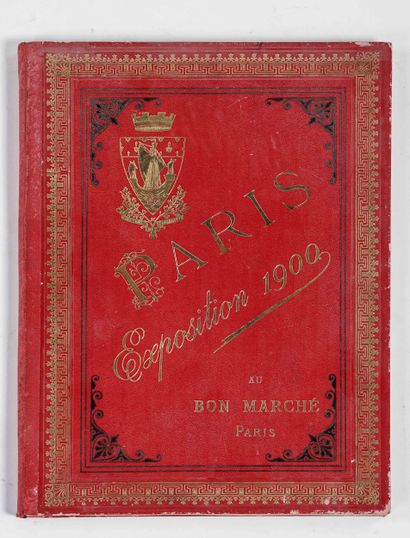 WORLD'S FAIR PARIS 1900
AU BON MARCHE PARIS...