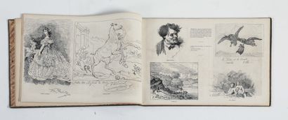 WORLD'S FAIR PARIS 1867
AUTOGRAPH ALBUM
L'art...