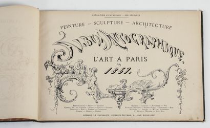 WORLD'S FAIR PARIS 1867
AUTOGRAPH ALBUM
L'art...