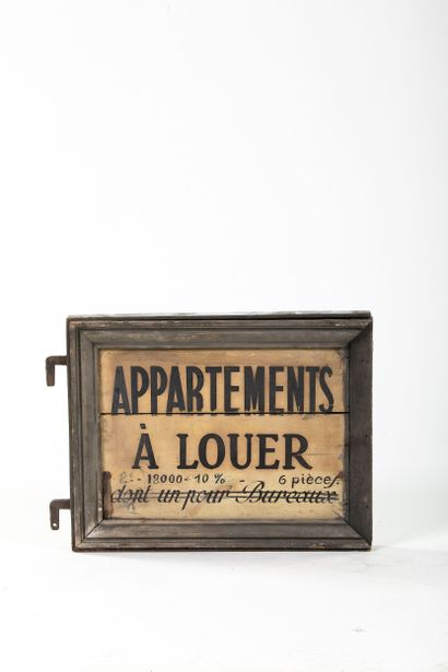 PLAQUE D’INFORMATION D’IMMEUBLE « APPARTEMENTS...