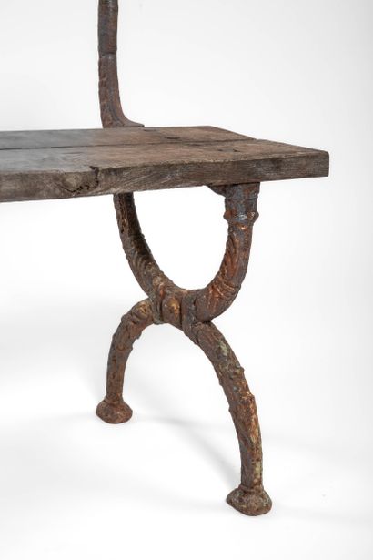 FONDERIES DURENNE - GARDEN BENCH, PARIS
Cast-iron,...