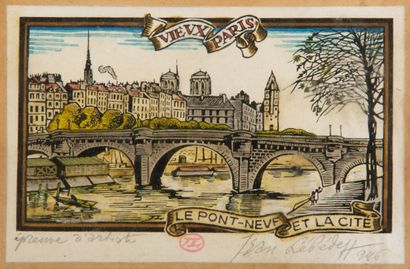 Jean LEBEDEFF (1884-1972)
Le Pont-Neuf et...