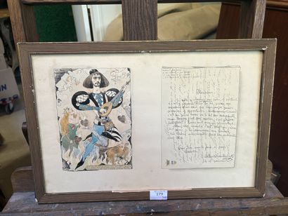 FERDINAND SIGISMOND BAC (1859-1952)
Lettre...