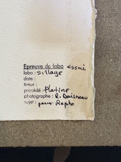 PHOTOGRAPHIE
Robert DOISNEAU (1912-1994)
Le...