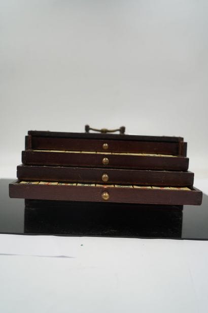 Travail asiatique
Coffret en bois découvrant...