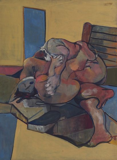 JEAN GEORGES CHAPE (1913-2002)
Alcôve, 1989...