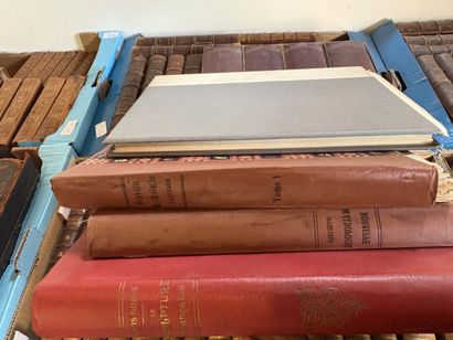 6 cartons de livres reliés dont l'affaire...