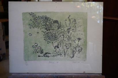 Eduardo Arroyo (1937-2018) 
Felipe II 
Lithographie...
