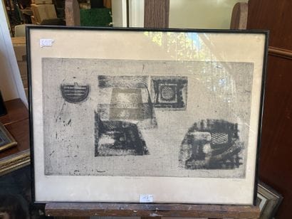 MICHELE NEDELEC (1931). 
Côte dalmate 
Lithographie,...