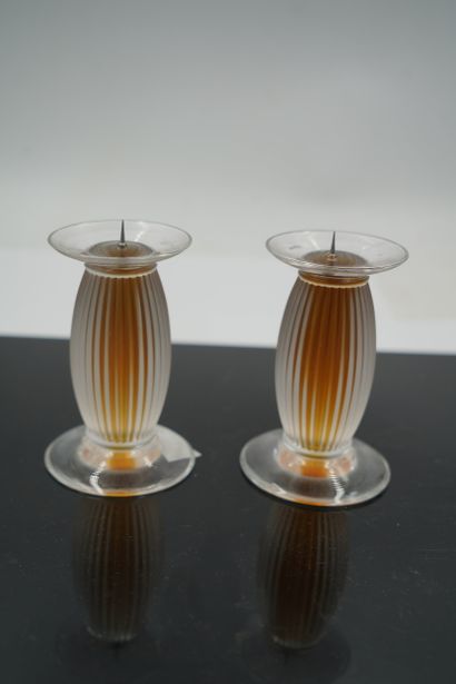Royal de Champagne
Paire de flambeaux en...