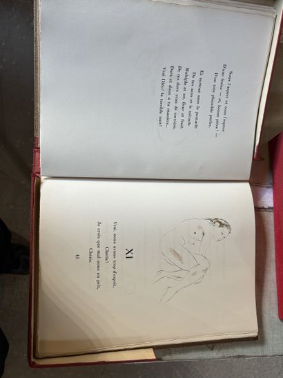 Paul VERLAINE, Chansons pour Elle, lithographies...