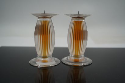 Royal de Champagne
Paire de flambeaux en...