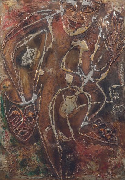 MARCEAU JACAZZI (1930-2019) 
Masques
Technique...