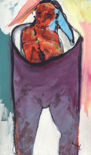FRANCKY CRIQUET (NÉ EN 1968) 
Femme clochette
Acrylique...
