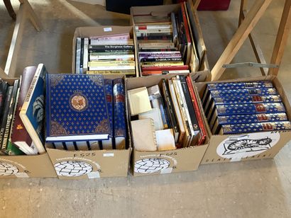 Importante réunion de livres reliés et brochés...