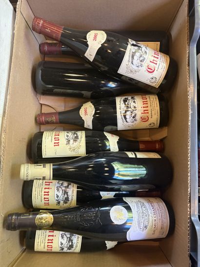 Réunion de bouteilles de vin dont Château...