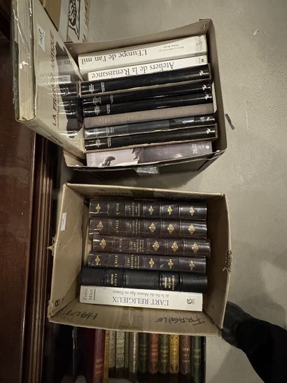 Réunion de livres Beaux-Arts comprenant:...