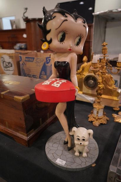 Grande figurine de Betty Boop en résine
En...