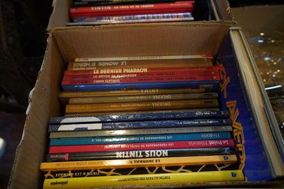 Réunion de Bandes dessinées dont Tintin et...