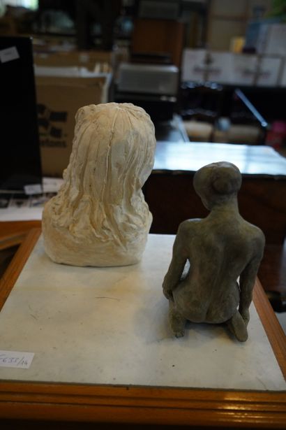 ECOLE CONTEMPORAINE
Trois sujets féminins...