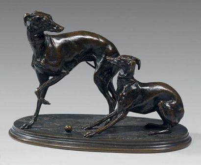 Pierre-Jules MENE (1810 - 1879) d'après
DEUX...