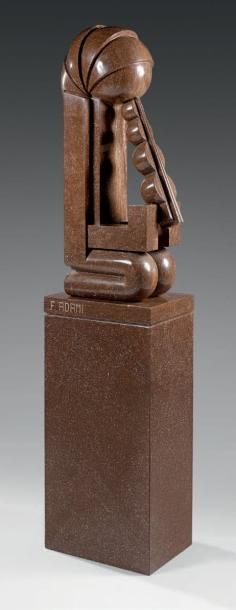 FRANCO ADAMI (1933)
LE MUSICIEN Marbre portant...