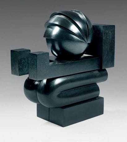 FRANCO ADAMI (1933)
L'AURIGE Bronze à patine...