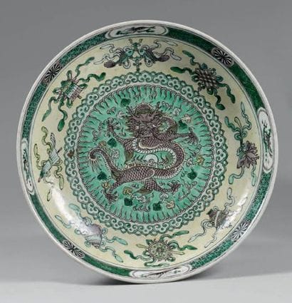 CHINE - EPOQUE KANGXI (1662 - 1722)
Coupe...