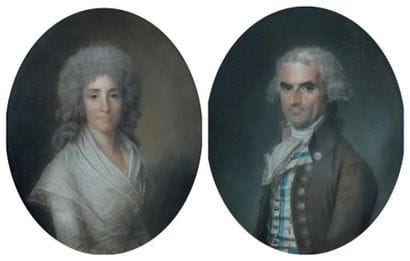 École FRANÇAISE du XVIIIe siècle
PORTRAITS...