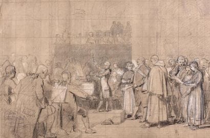 École Française du XIXe siècle
LE JEUNE MOZART...