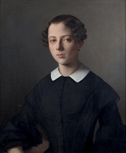 BLANCHE JUIN GUICHARD (1839 - 1930)
PORTRAIT...