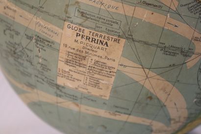 Globe terrestre Mappemonde PERRINA par PICQUART...