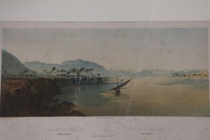 Lot de dix encadrements divers, gravures,...
