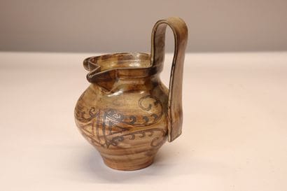 Lou PIGNIATIER (XXème), pichet en céramique...