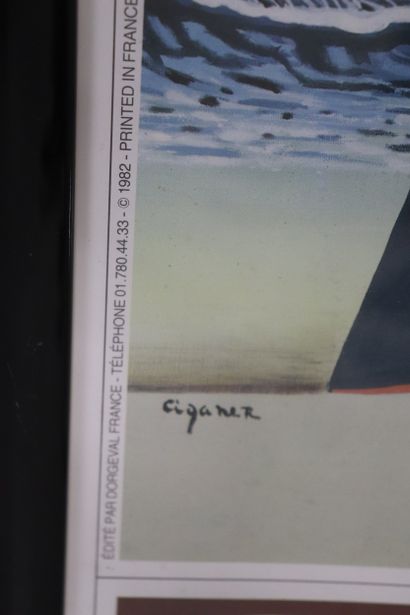 Cie Générale Transatlantique - Quatre affiches...