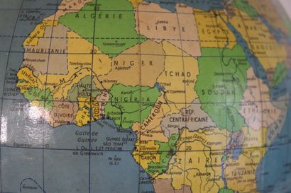 Globe terrestre Mappemonde 