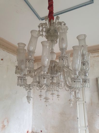 Travail Ottoman, début XXème, Important lustre...