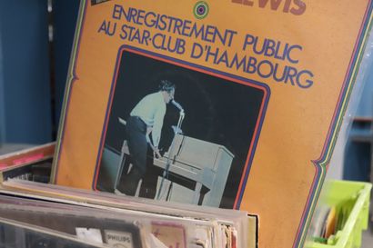Importante collection de disques vinyles...