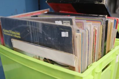 Importante collection de disques vinyles...