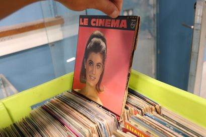 Importante collection de disques vinyles...
