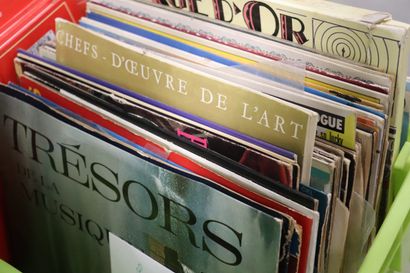 Importante collection de disques vinyles...