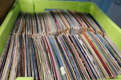 Importante collection de disques vinyles...
