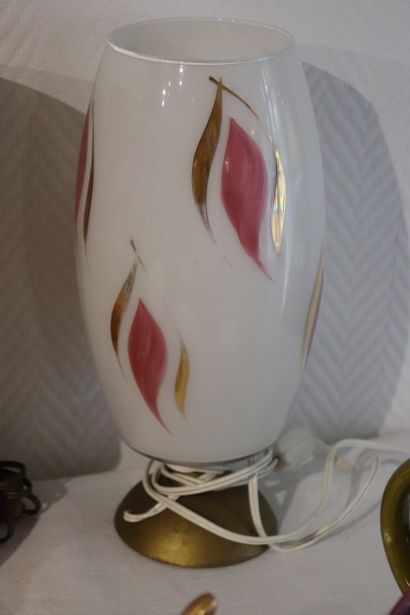Lot années 70 avec Vase Monaco Haut : 18cm,...