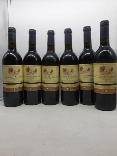2004 Ch MAURINE, Bordeaux 6 Blles
See photos...