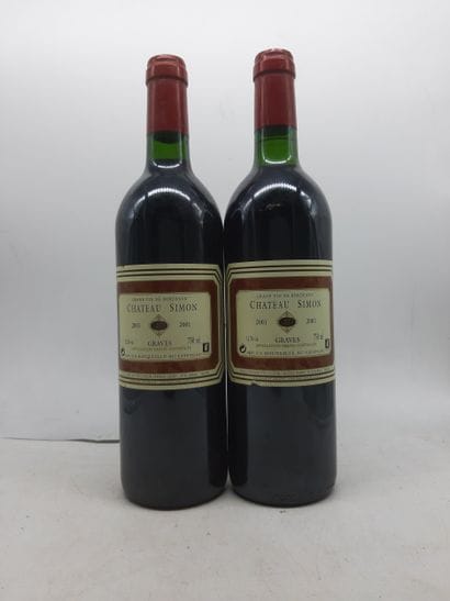 2001 Ch. SIMON, Graves, 2 bottles
See photo...